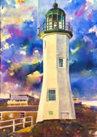 Scituate Light by Paul McMahan